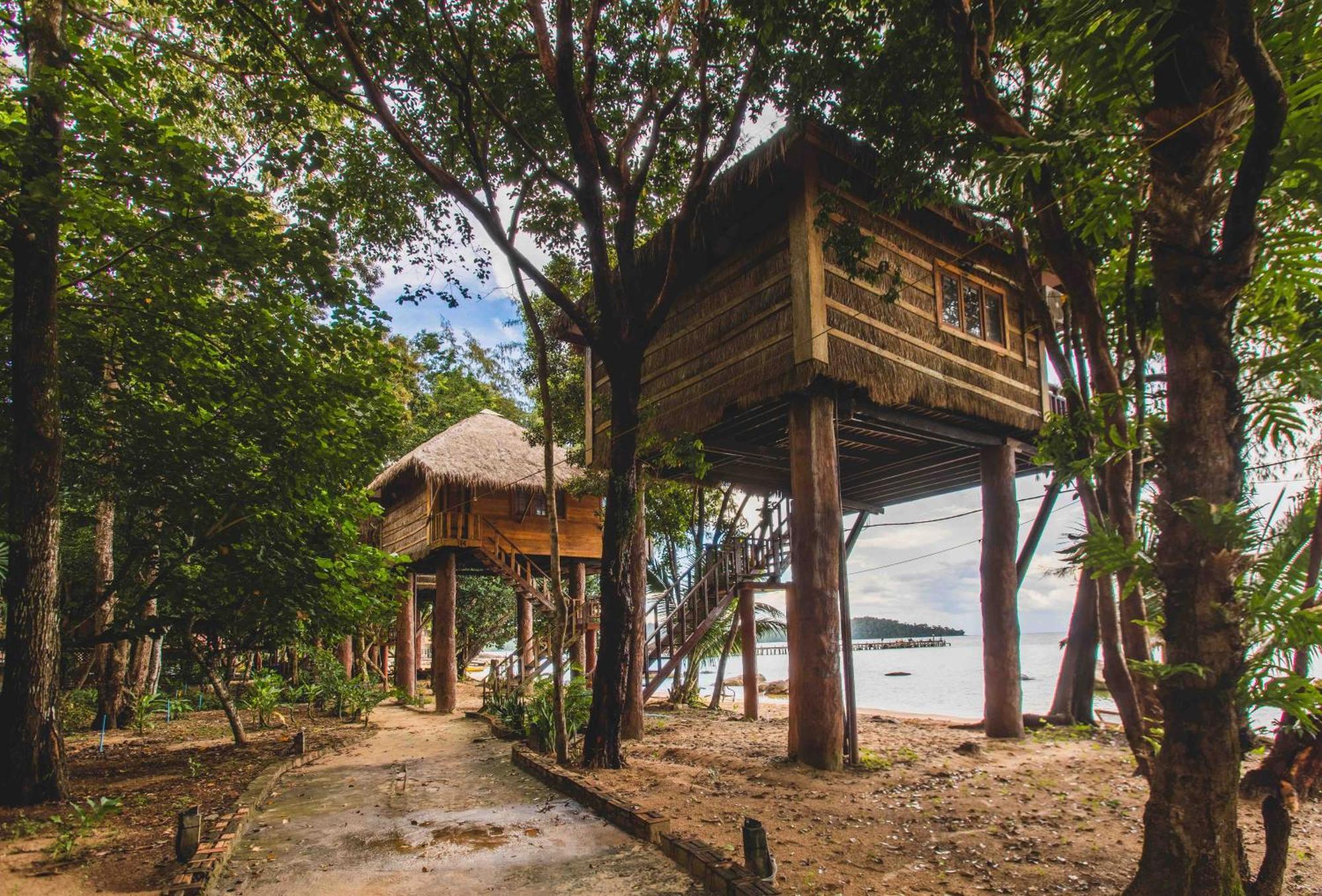 Tree House Bungalows Kaoh Touch Exteriér fotografie