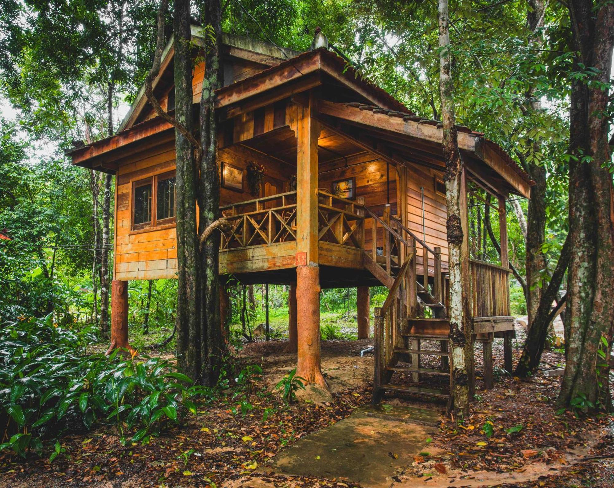 Tree House Bungalows Kaoh Touch Exteriér fotografie